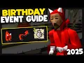 OSRS Birt ay Event Guide 2025 - FAST EASY Old School RuneScape 12th Anniversary Guide How-to