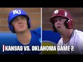 Kansas Jayhawks vs Oklahoma Sooners Super Regional Highlights ESPN College Baseball