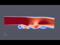 OpenFoam simulation backward step first try