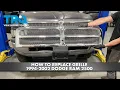 How to Replace Grille 1994-2002 Dodge Ram 2500