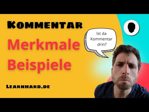 Download MP3 Textsortenbestimmung Kommentar für den TGA - mit Beispielen!