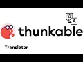 How to create your own translator app on thunkable