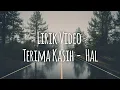 Download Lagu Terima Kasih - Hal  ( Lirik Video )