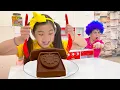 Download Lagu Emma Pretend Play Real vs Fake Chocolate Food Challenge | Cooking Chocolates Food Toys