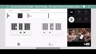 Chordify net Piano Diagram For You Are Holy The Least Of These The Graham Staines Story