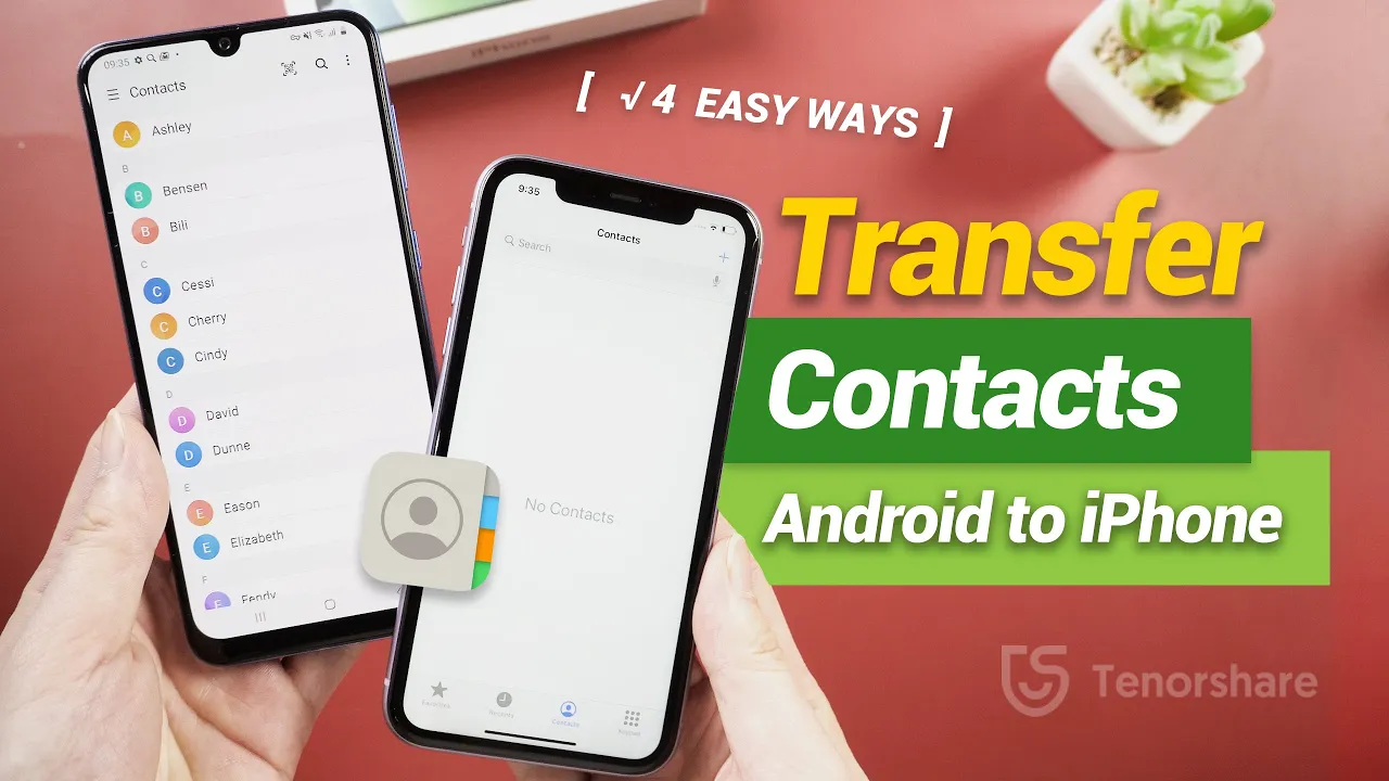 Just bought a new iPhone? Want to transfer your Contacts from your old Android Smartphone to the iPh. 