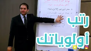 مربع الأولويات ستيفن كوفي   رتب حياتك وعملك ومشاريعك   ثابت حجازي دندنها