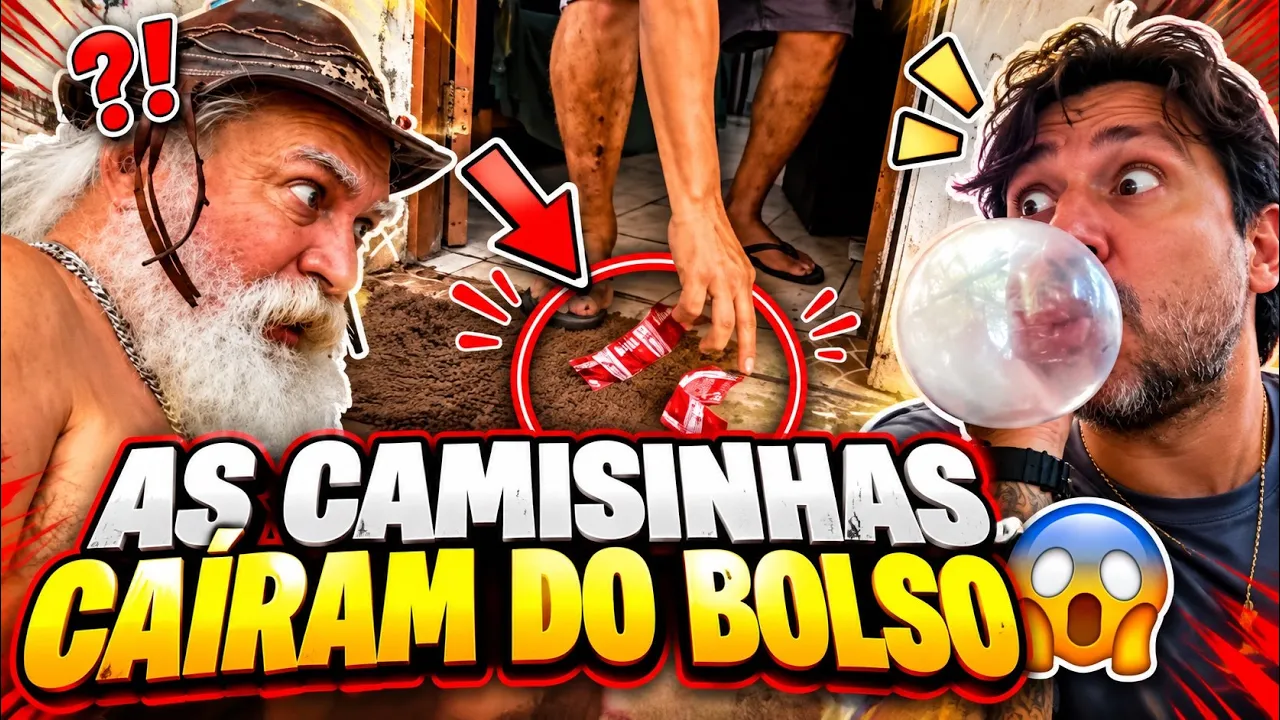 MANETIKIN DEIXOU CAIR ALGUMAS CAMISINHAS DO SEU BOLSO 😱😱😱 | LUIZ DO SOM