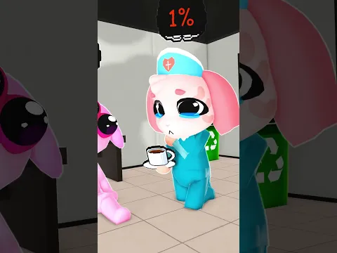 TINY ANOMALY & NURSE Kindness Always Come Back Challenge - Animal Hospital Anomalies