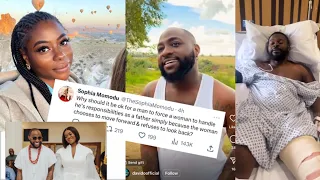 breaking sophia blast davido for abu ing her chioma falz in trouble