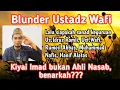 Lagu Ust.Wafi Blunder dia sendiri tak punya sanad keguruan di bidang nasab, merosting orang 🤣🤣🤣🤣