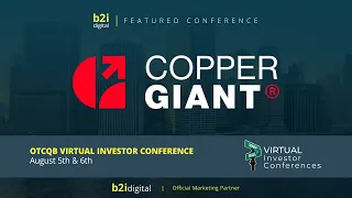 Copper Giant Resources OTCQB LBCMF TSXV CGNT OTCQB Virtual Investor Conference