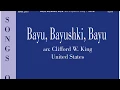Download Lagu Bayu, Bayushki, Bayu ( s a t b + piano, four hands ) | World Premier | Arr. Clifford. W King