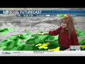 Cooler with rain this weekend ahead of gusty storms and a First Alert Weather Day