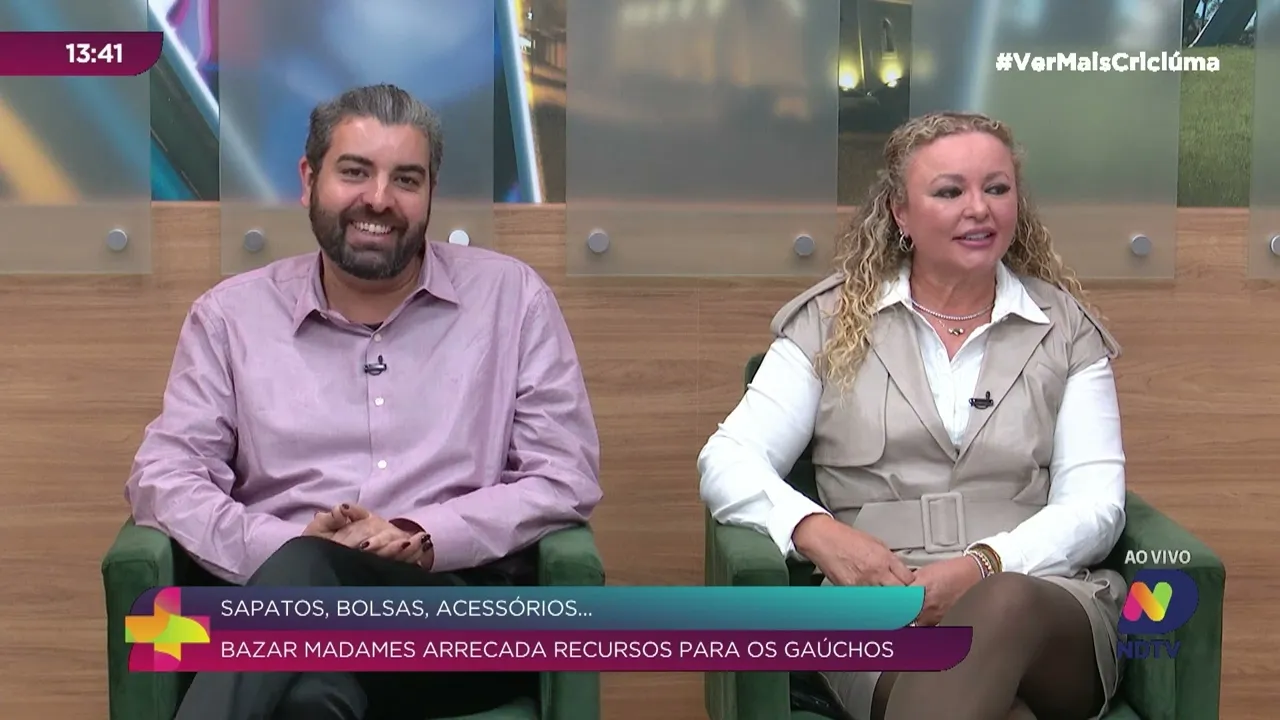 Bazar Madames em Criciúma ajuda vítimas das chuvas no RS