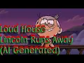 Loud House Lincoln Runs Away AI Generated By The Lion Queen