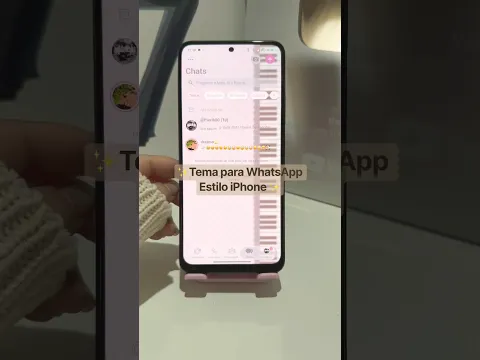 ✅🫪Tema para WhatsApp iPhone en Android 2026 #android #iphone #whatsapp #themes #temas