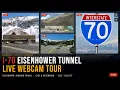 LIVE Eisenhower Tunnel I-70 Webcams East Westbound Conditions Right Now