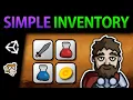 Simple Inventory System in Unity Store Use Stack and Drop Items