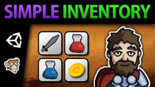 Simple Inventory System in Unity Store Use Stack and Drop Items