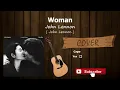 WOMAN 💁‍♀️ - John Lennon / GUITAR Cover / MusikMan N°190