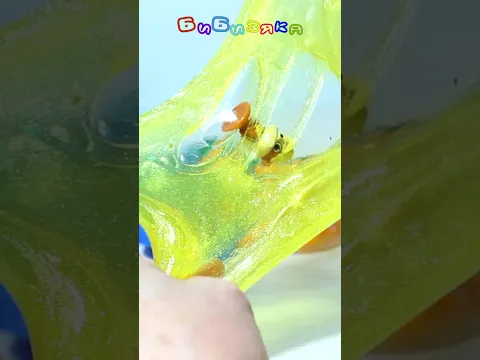 Розовый и Жёлтый Сюрприз! 🦔☀️ Лизун + Ёжик Смешарики + Крепыш 🐶 Детский мультик