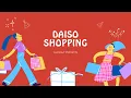 Come Daiso Shopping with me