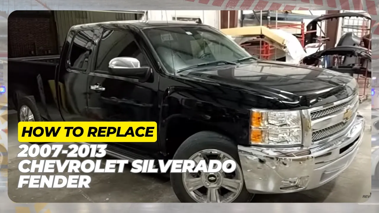 2007-2013 Chevrolet Silverado : Fender Painted (1500 | Driver-Side)