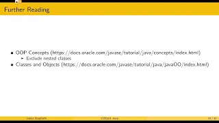 COS101 Week 2 Lecture 7 Object Oriented Programming with Java
