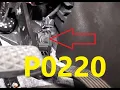 Causes and Fixes P0220 Code Position B Circuit