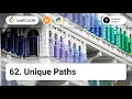62 Unique Paths LeetCode Medium Python Solution Dynamic Programming Matrix Problem Solving