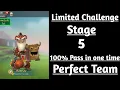 Lords Mobile Limited Challenge Crazy Chef Stage 5 Mastercook Limited Challenge Stage 5
