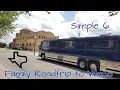 Family Traveling in a Bus Houston to Waco Texas Roadtrip