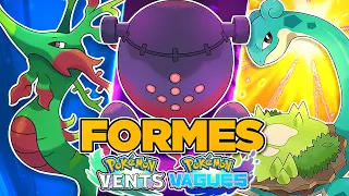 10 FORMES REGIONALES pour Pokémon Vent & Vague