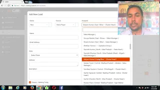 How to JC CRM lead generate in login