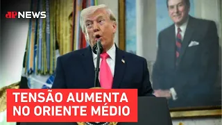 Trump ameaça destruir ilha iraniana se Ormuz não for reaberto