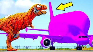 Airplane Crash Compilation: 5 Cinematic Aeroplane Crash Scenes In GTA 5 (#66)