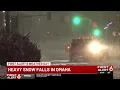 Tracking road conditions in Omaha 10 PM