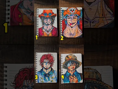 which One is Best 🤔 #ONEPIECE #anime #art #shorts