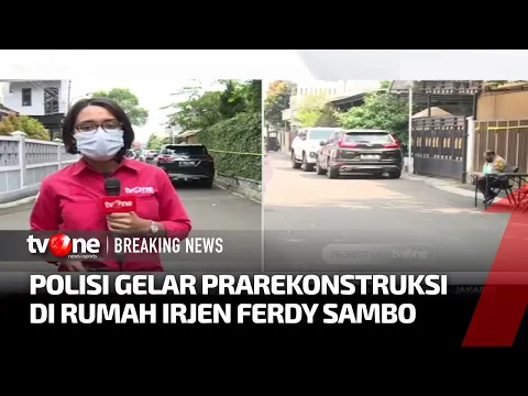 [BREAKING NEWS] Pra-Rekonstruksi di Rumah Irjen Sambo