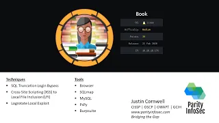 HackTheBox Book Walkthrough