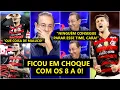 Download Lagu FICOU INCRÉDULO!!! OLHA as REAÇÕES de Flavio Prado a Flamengo 8 x 0 Vitória!