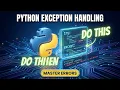 Python Exception Handling Errors Try Except for Beginners