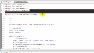 How to make a java digital clock SOURCE PROVIDED