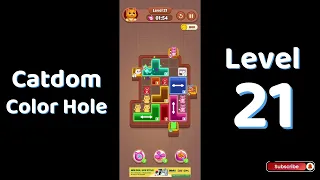 Catdom Color Hole Level 21 Screenshot
