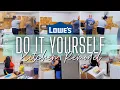 EXTREME DIY KITCHEN REMODEL LOWES DIAMOND NOW ARCADIA KITCHEN CABINETS Do It Yourself PART 1