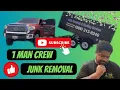 1 Man Crew Junk Removal