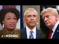 Download Lagu '10 steps to autocracy' Stacy Abrams agrees with Obama on playbook against MAGA
