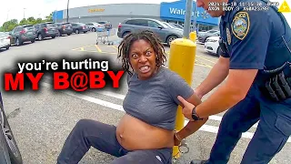 When Dumb Karens Try To Play The Pregnancy Card, And It Fails