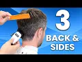 Download Lagu How to Cut Men's Hair: Number 3 Back \u0026 Sides | Scissor Cut on Top